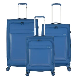 סט מזוודות בד פרימיום דגם  ICON מבית המותג האנגלי SLAZENGER