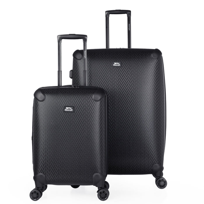 סט 2 מזוודות יוקרתיות קשיחות SLAZENGER דגם ARMOR