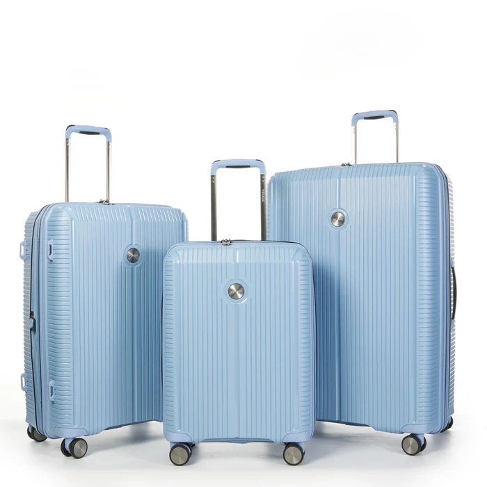 סט שלישיית מזוודות פרימיום קשיחות מהסדרה עטורת הפרסים מבית VERAGE דגם ROME