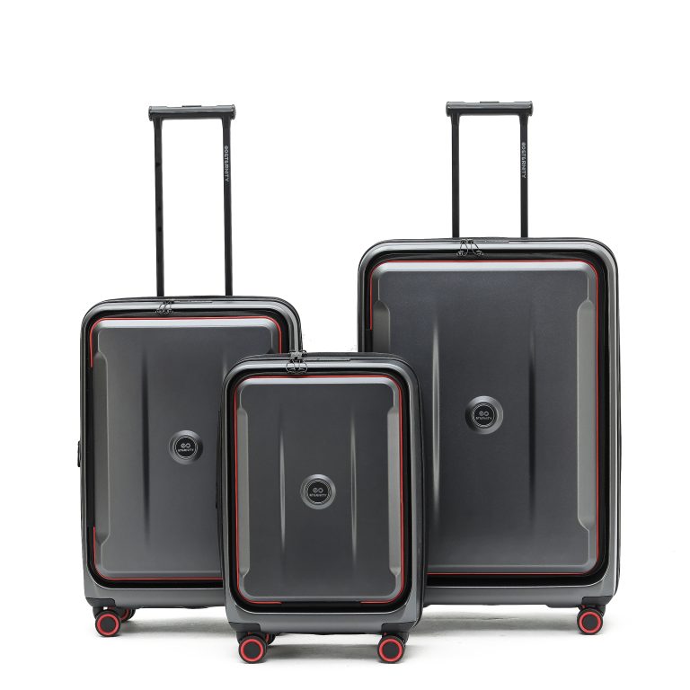 סט 3 מזוודות קשיחות פרימיום בפתיחה קדמית Eternity Ottawa